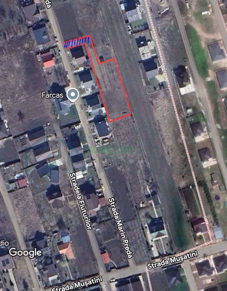 Teren intravilan de vanzare, 1440 mp, Str. Marin Preda, Aroneanu, Iasi - Poză 1