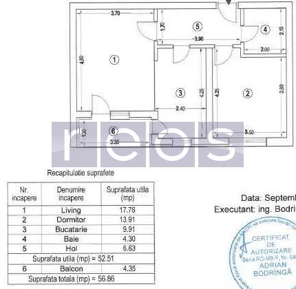 DE VANZARE 2 CAMERE LUJERULUI - POLITEHNICA | PARCARE | METROU - Poză 7