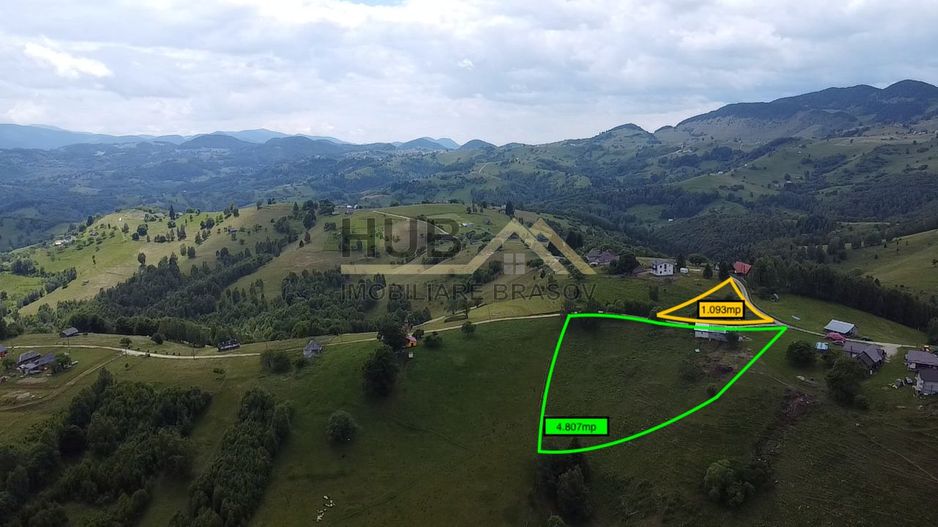 Teren Moieciu zona Pestera | Utilitati | 4.807 mp - Poză 1