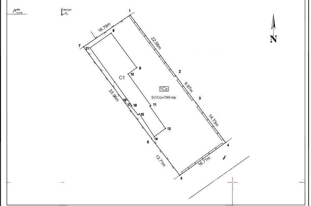 Teren de 799 mp in cartierul Grigorescu! - Poză 1