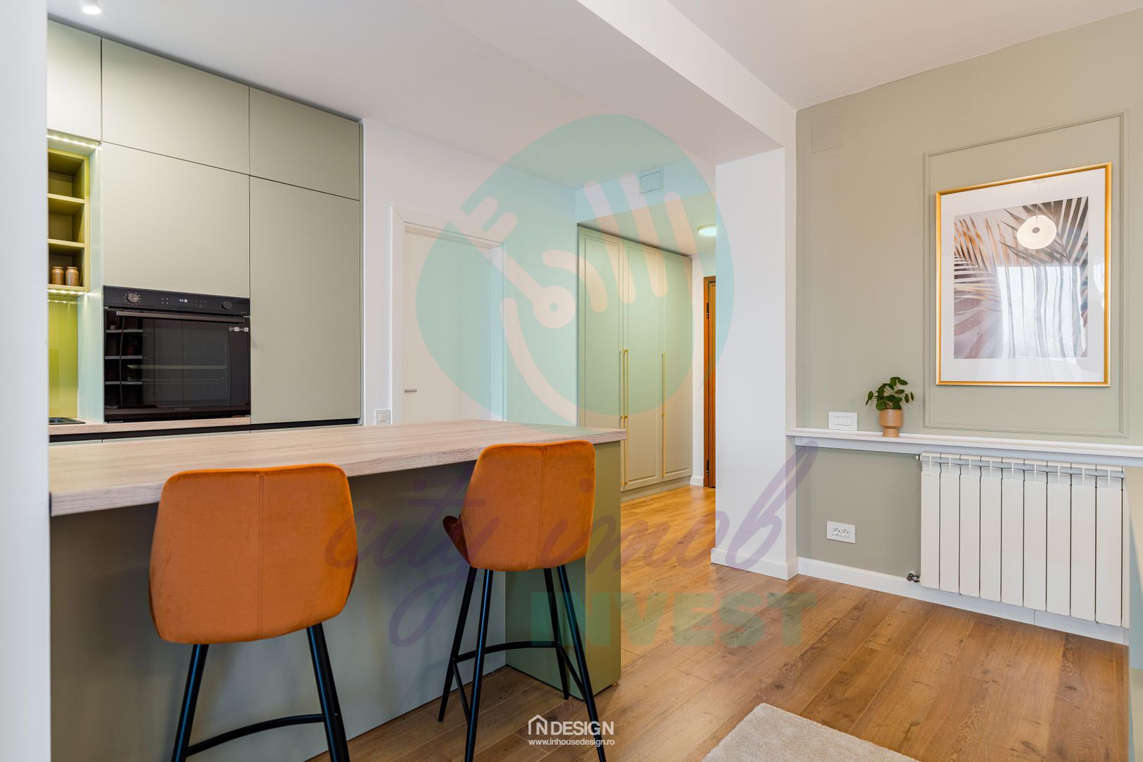 2 camere, suprafata 83 mp, terasa si loc parcare - PRIMA INCHIRIERE - Poză 3