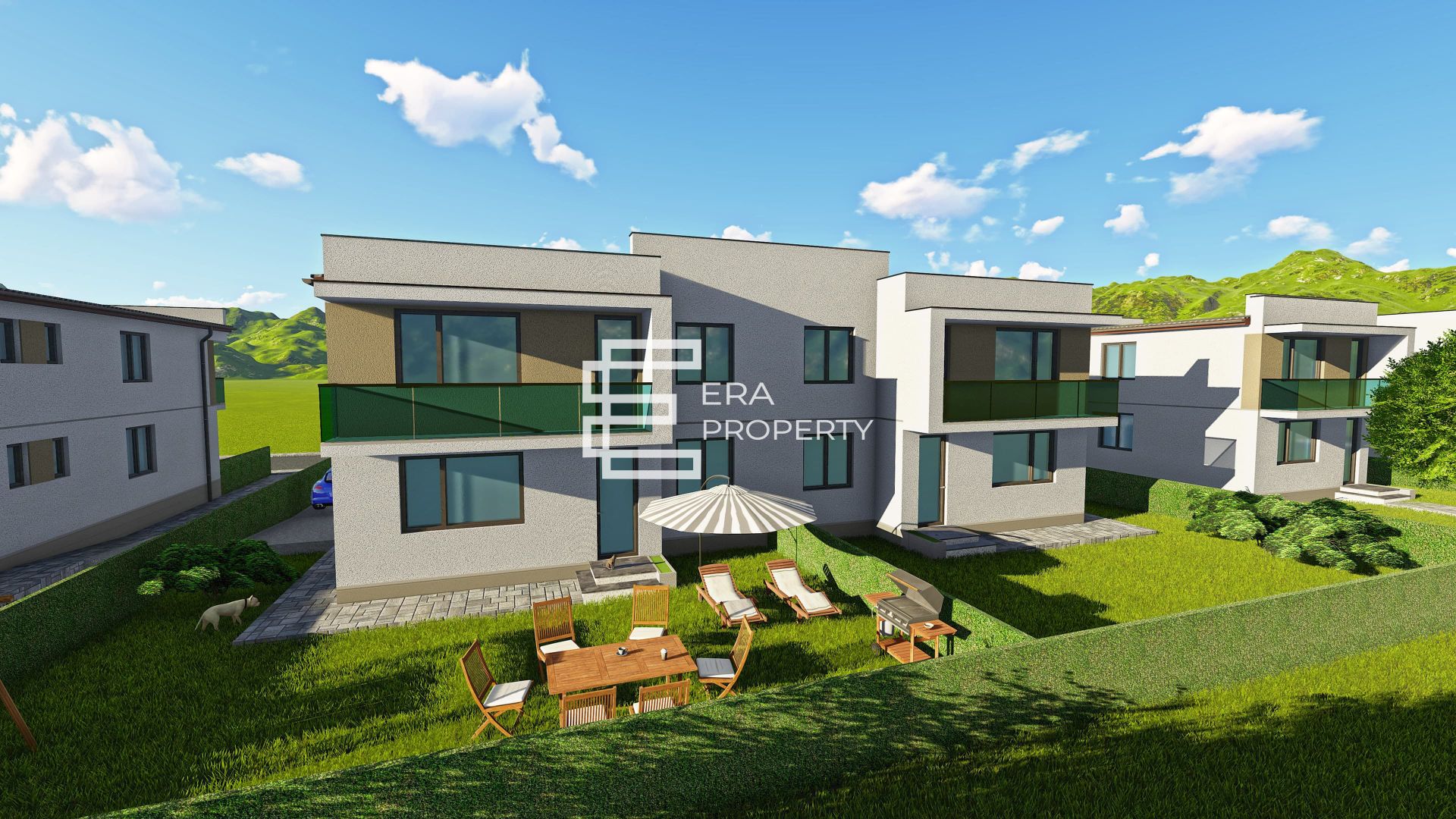 Casă modernă tip quadruplex, 83 mp utili,  curte 170 mp – Cartierul Arhitectilor - Poză 3