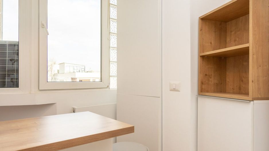 COMISION 0% Garsoniera dubla renovata lux, inchiriere imediata, metrou 7 minute - Poză 12