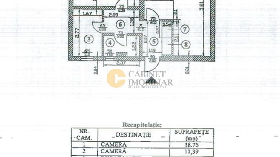 2 camere I Cismigiu - Conservator I Etaj 1 I Balcon deschis - Poză 18