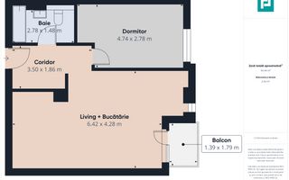 Apartament 2 camere | Etaj 2 | Calea Torontalului - Poză 9