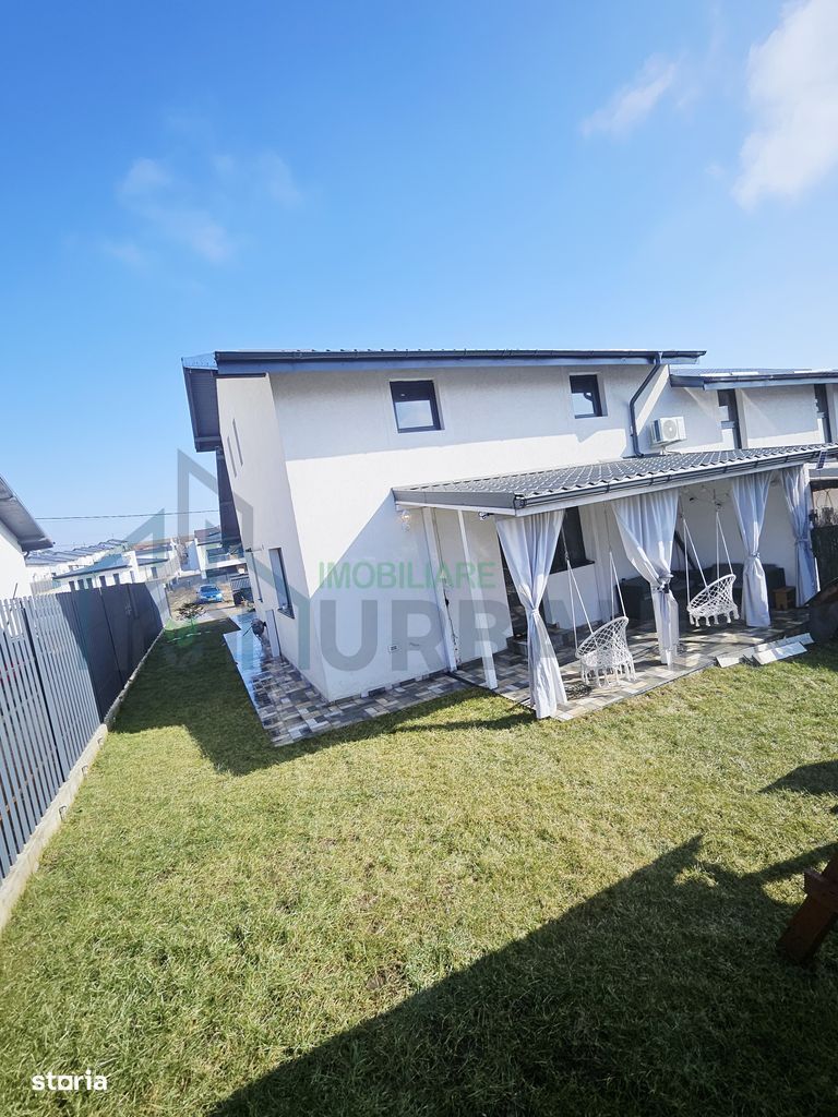 Duplex modern în Miroslava, 86 mp + terasă, teren 340 mp, pod mansardabil - Poză 1