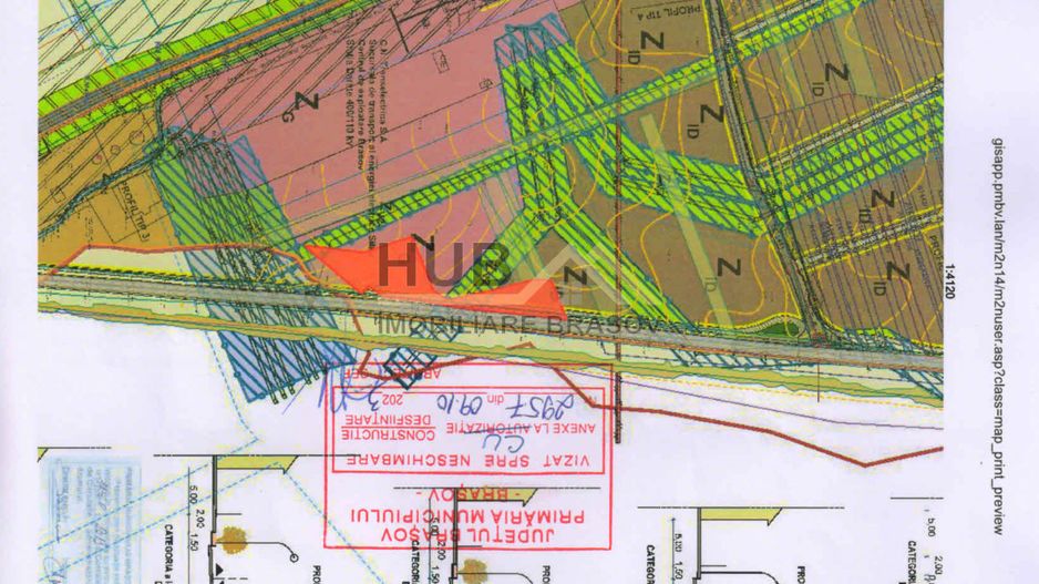 Teren Industriala 22.116 mp - zona Uzina 2 cu PUZ | Strada Timisul Sec - Poză 2