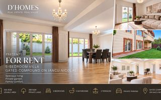 Villas for Rent I London Residence Pipera | 5 Bedrooms | Tennis Court - Poză 1