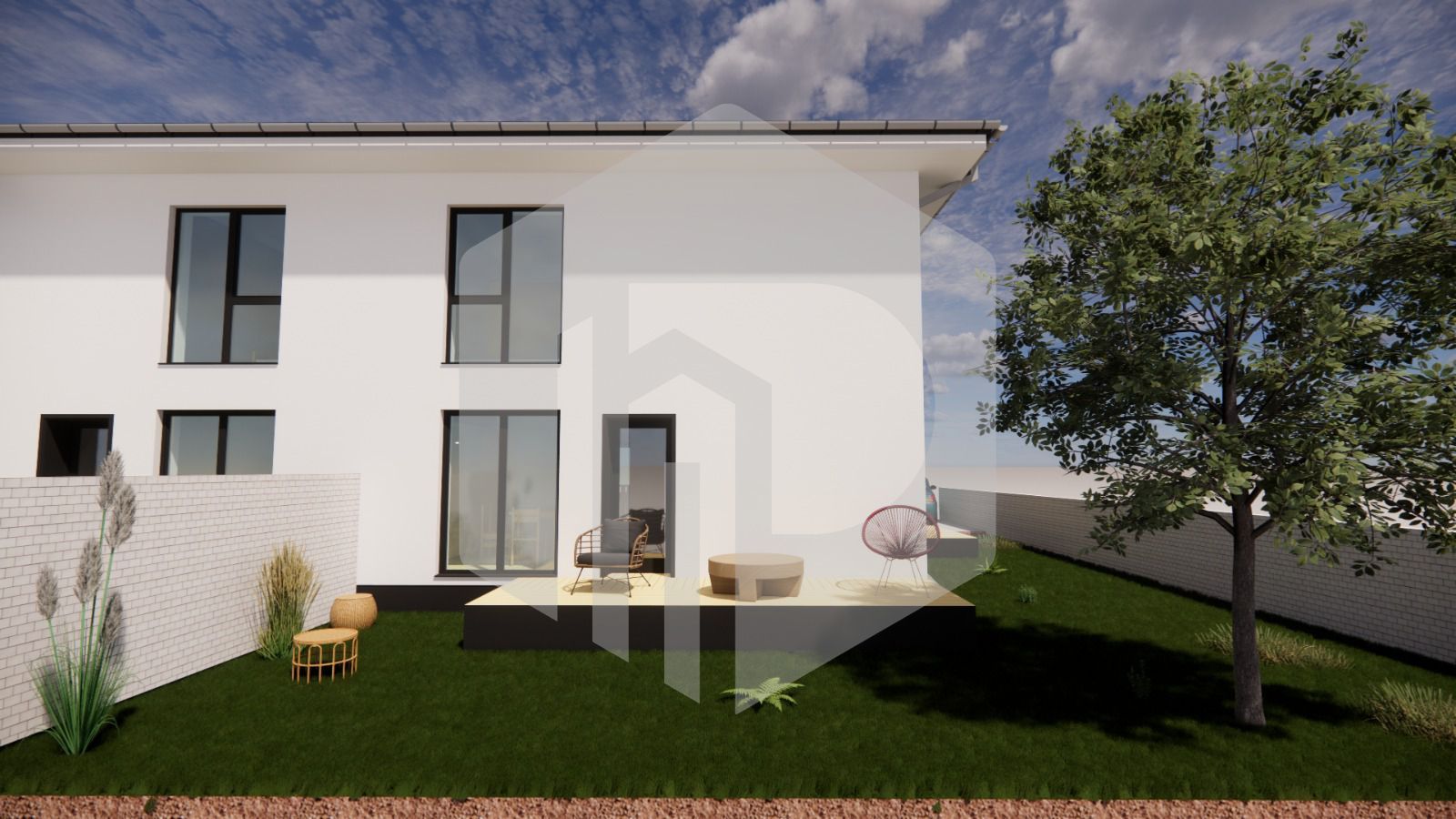 Casa tip Duplex in Selimbar-Calitate garantata-250 mp teren- 120 mpu - Poză 3