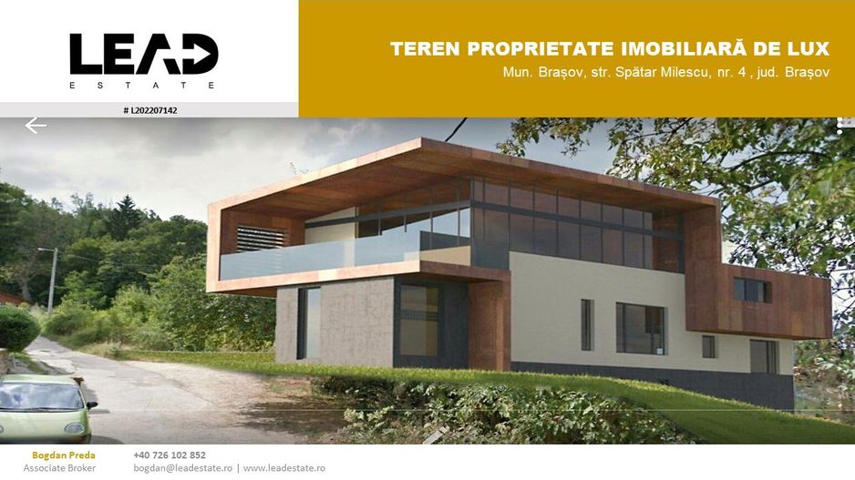 De Vanzare Teren Intravilan, Ultracentral Brasov! - Poză 4