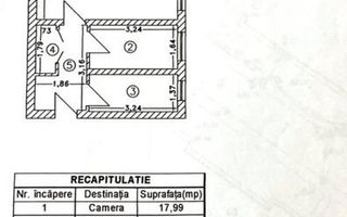 Garsoniera Crangasi - 8 minute de Metrou (Bloc Reabilitat) - Poză 1