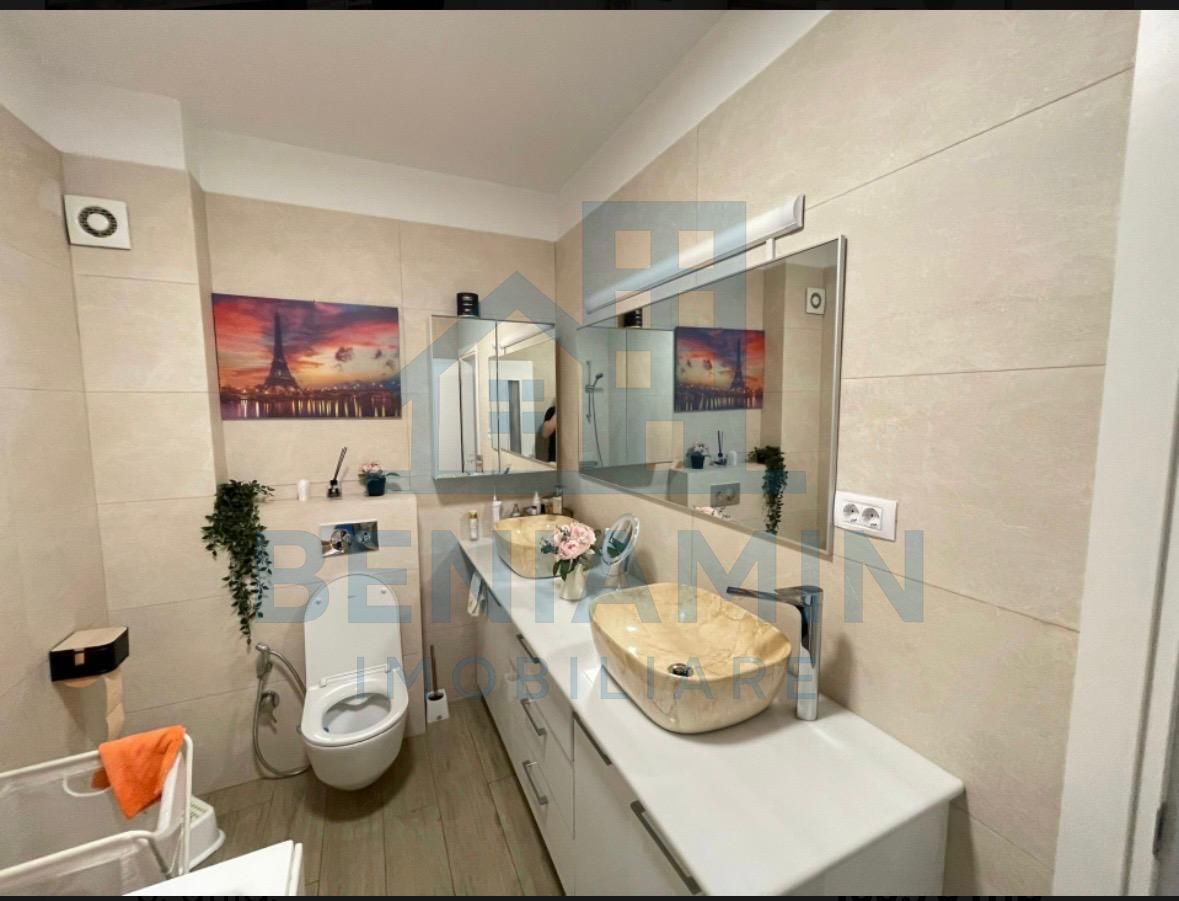 Apartament pe 2 nivele 133mp curte terasa George Enescu bloc nou - Poză 18