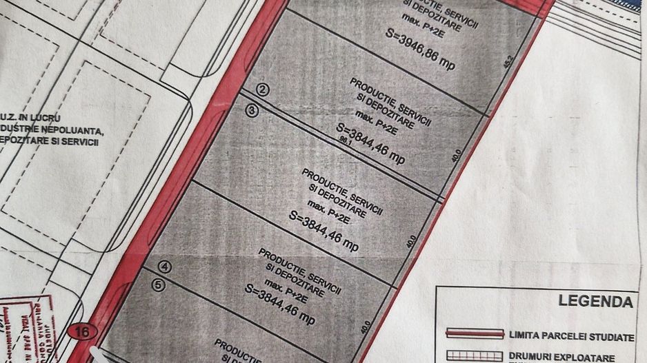 Teren Industrial Zona Șagului- 35eur mp - Poză 11