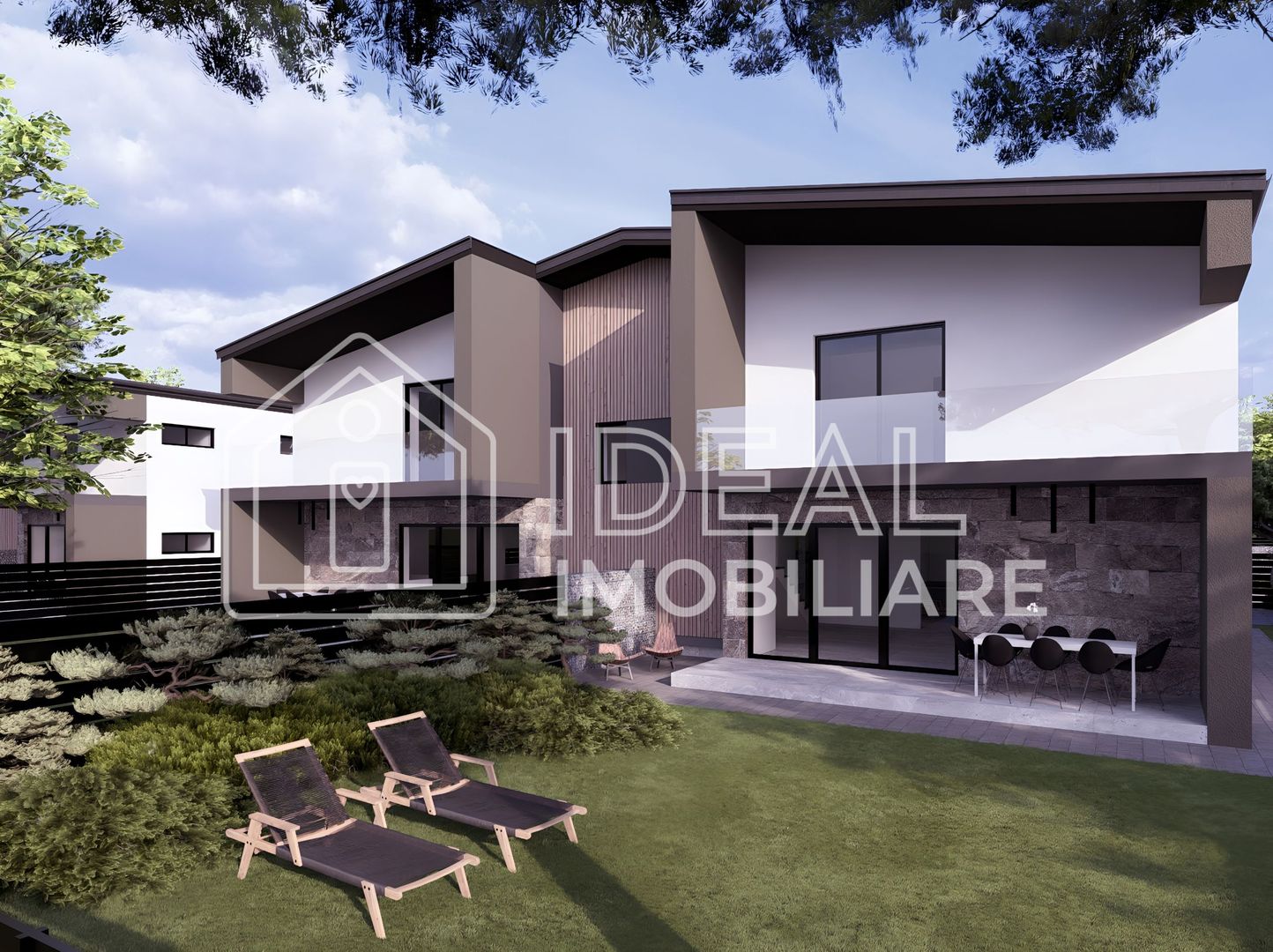 Duplex modern P+E, 134 mp utili, 3 dormitoare, terasă și grădină - Poză 2