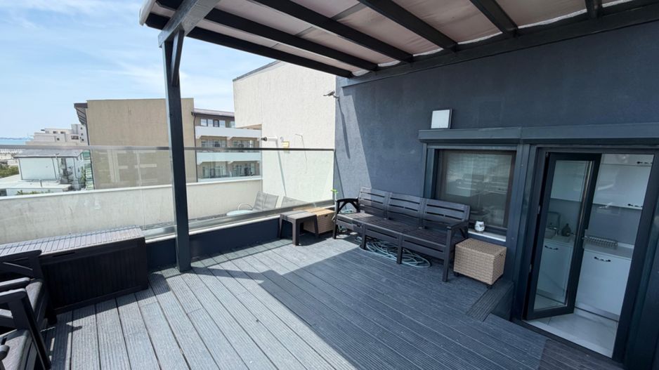Penthouse Mamaia + 2 terase + curte 3 locuri de parcare - Poză 14