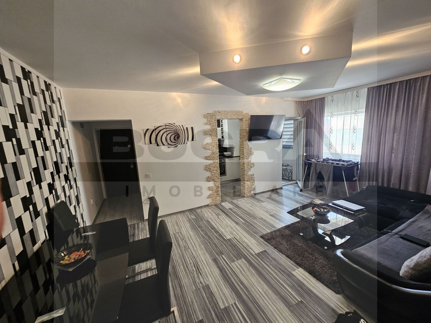 Apartament de 2 camere, modern, 50mp, parcare, zona Penny Apahida - Poză 2