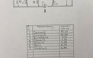 2 Camere | Decomandat | Crângași | Etaj Intermediar - Schiță 12