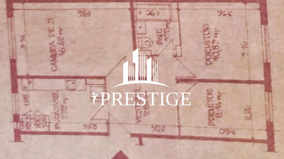 APARTAMENT 3 CAMERE DECOMANDAT, PARTER ÎNALT, PIVNIȚĂ, CALEA DUMBRĂVII - Schiță 8