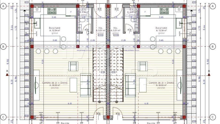 Vanzare parte de Duplex, 170 mp utili, zona strazii Borhanci - Poză 7