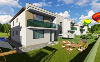 Casă de tip quadruplex, 4 camere, 110 mp utili – Cartierul Arhitectilor - Poză 1