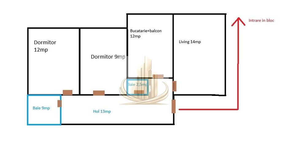 🏡 Apartament 3 Camere | Decomandat | 2 Băi | Parter | Zonă Excelentă - Poză 24