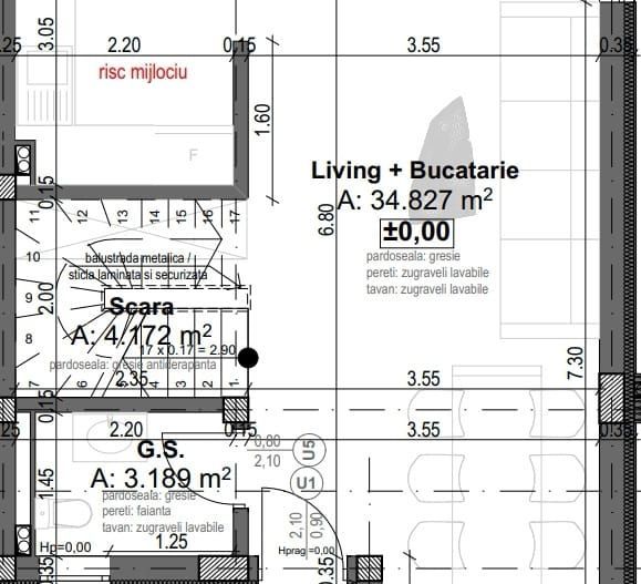 Vila de tip duplex 4 camere  Titan Pallady - Poză 4