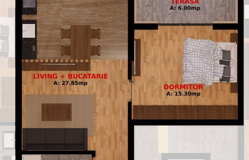 Apartament 2 camere I Dobroesti Fundeni I Vanzare - Poză 2