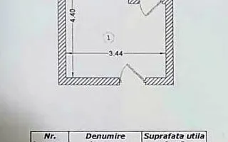 Garsoniera mobilata , Bd. 1 Decembrie 1918 , Auchan Titan - Schiță 12
