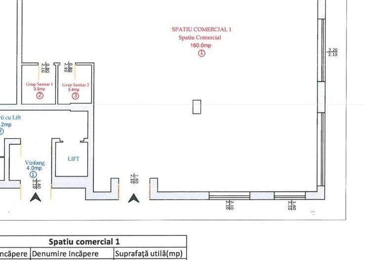 Spațiu comercial stradal de excepție – 180 mp utili | Sibiu - Poză 2