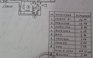 Apartament cu 3 camere - Metrou Nicolae Grigorescu - 50.9 mp total - Poză 3