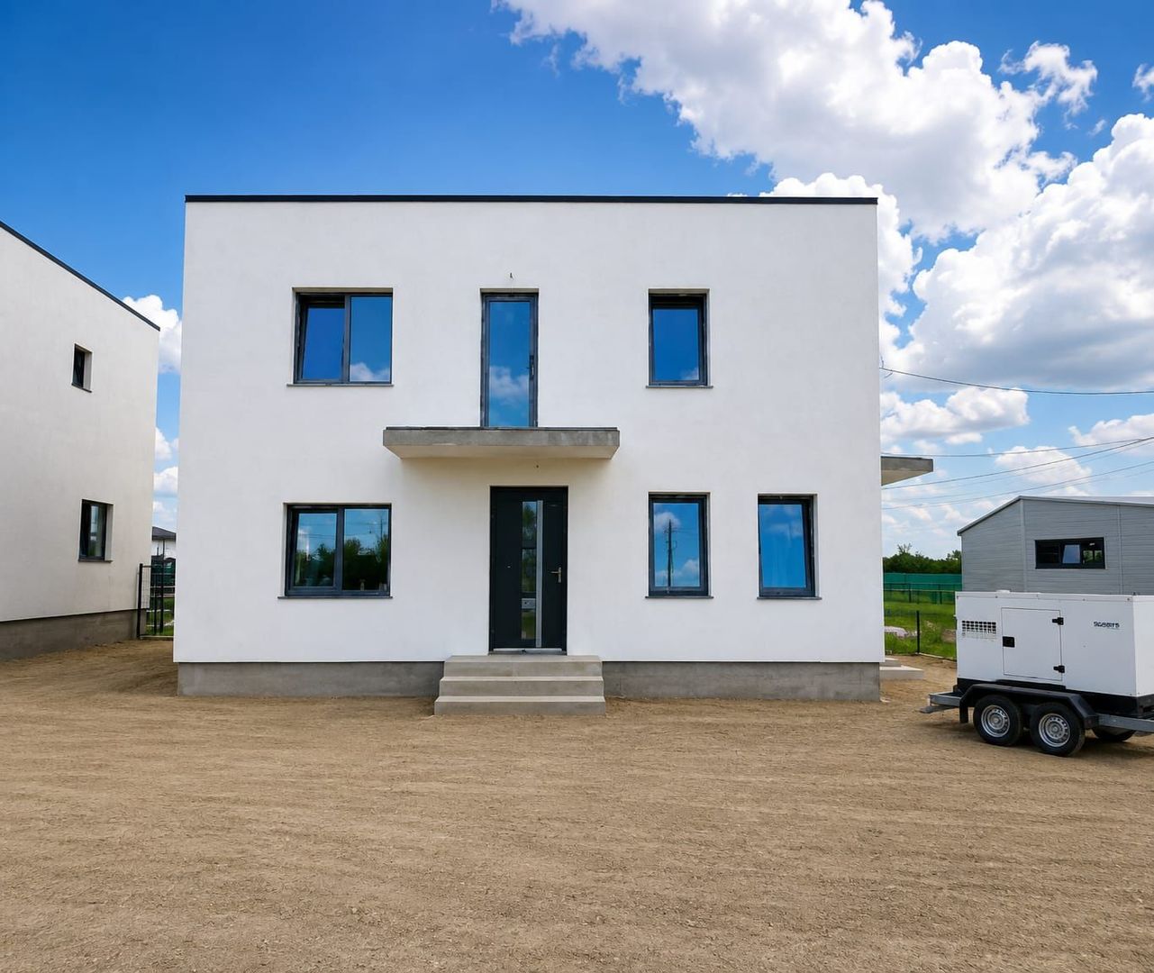 Casa noua Albota 188 mp, teren 420mp, se preda la cheie - Poză 1