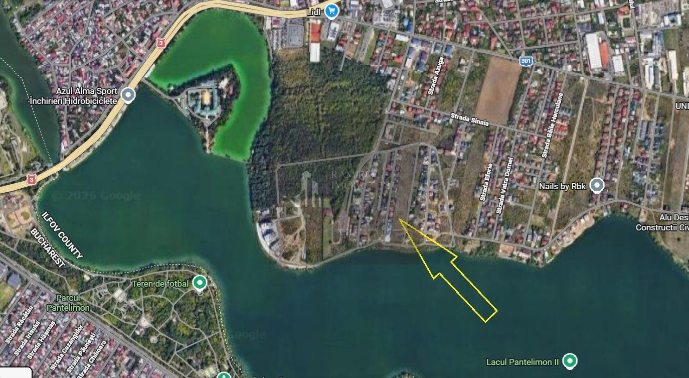 Teren Lacul Pantelimon 784mp deschidere 53m -10minute de cartier Titan - Poză 1