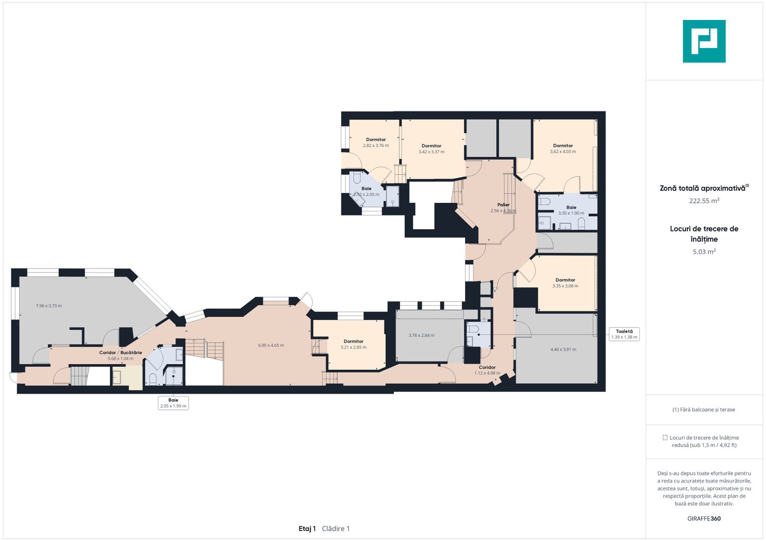 Vilă cu 7 dormitoare Centru, Arad - Poză 21