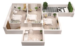 Vânzare - Penthouse zona Copou, 192.95 mp utili + 27.50 mp terasă - Poză 5