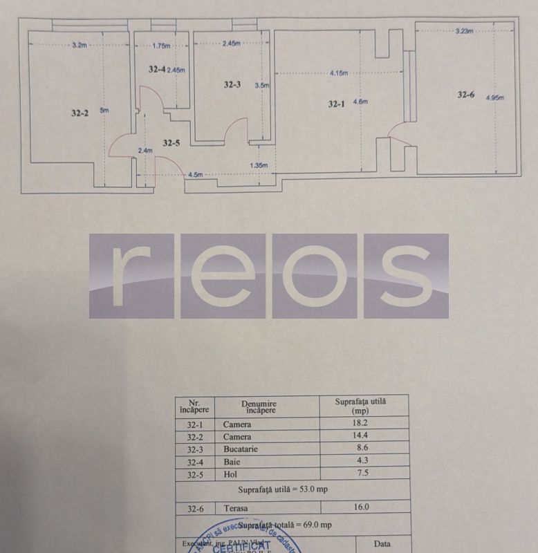 VANZARE 2 CAMERE | BLOC NOU 2024 | TERASA 16 MP | DECOMANDAT | COLENTINA - Schiță 11