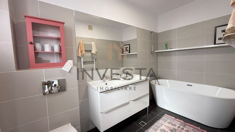 Duplex modern 120 mp utili de inchiriat, teren 293 mp, zona Borhanci! - Poză 14