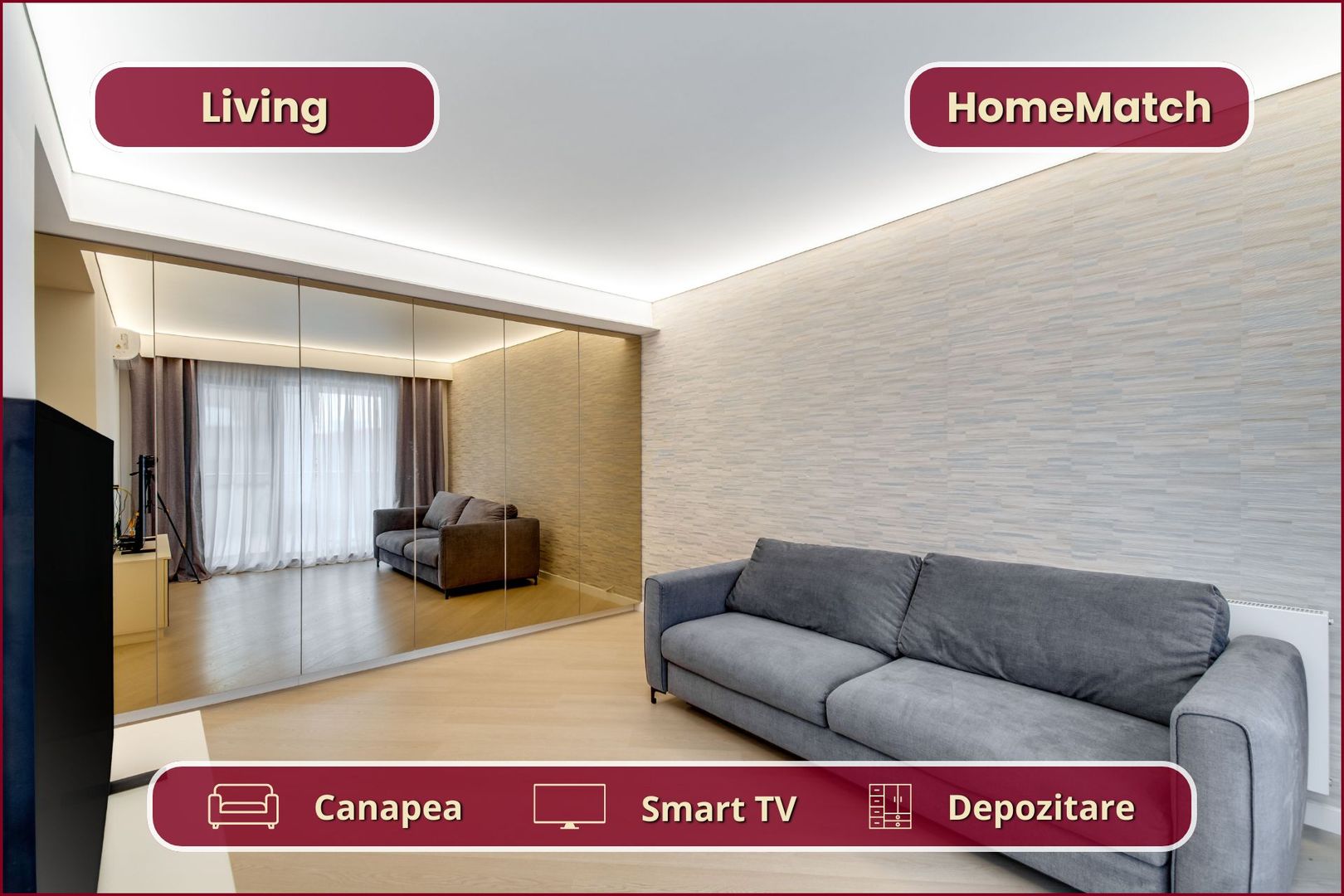 Cortina North || 2 camere || Finisaje de lux || Parcare || Piscină - Poză 4