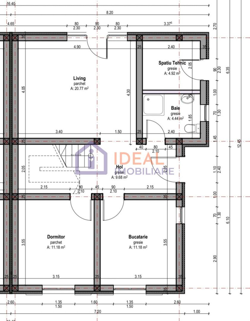 Casa Tip Duplex cu 5 camere si gradina generoasa, in Sura Mica - Schiță 20