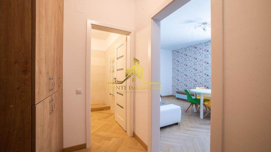2 camere, bloc nou, garaj, mobilat modern, Soporului, Iulius Mall - Poză 18