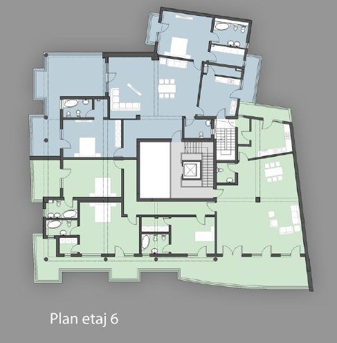 PENTHOUSE DE LUX CU VEDERE LA PARCUL HERASTRAU - Poză 5