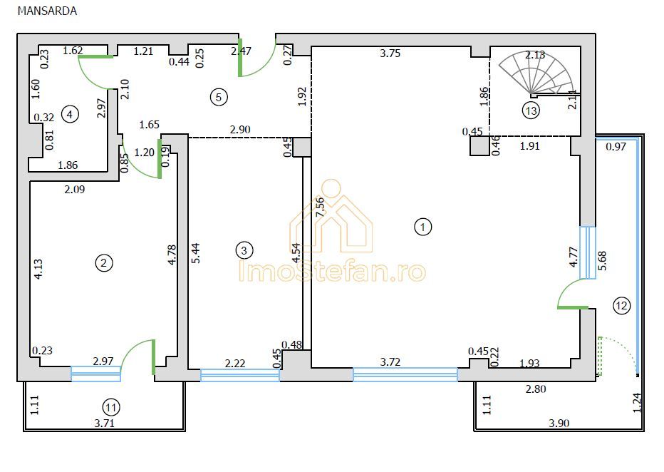 Apartament 5 camere | 175 mp utili | Militari Residence - Poză 9