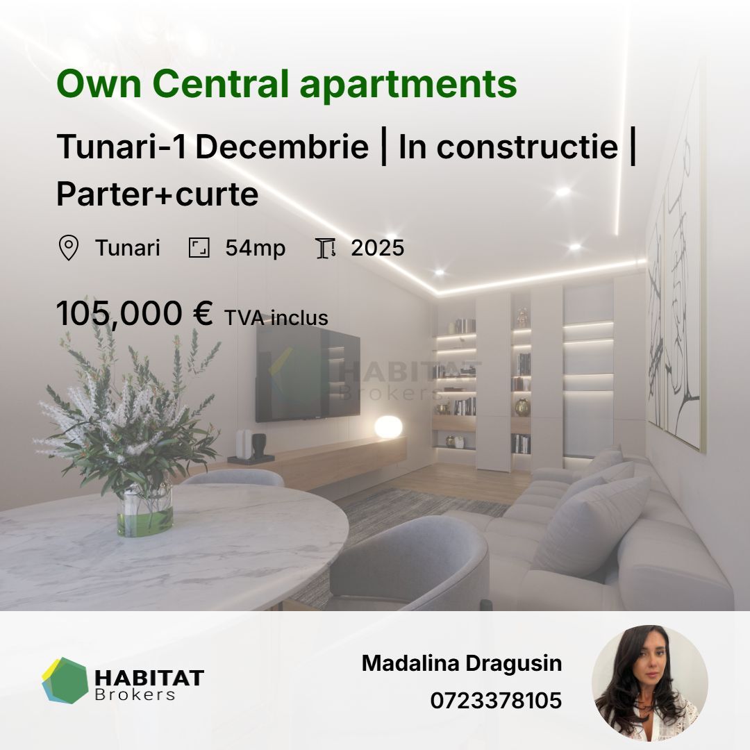 Tunari-1 Decembrie | In constructie | Parter+curte - Poză 1