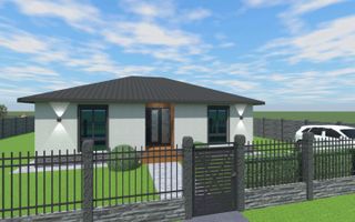 Casa individuala pe parter 500 mp teren - Poză 7