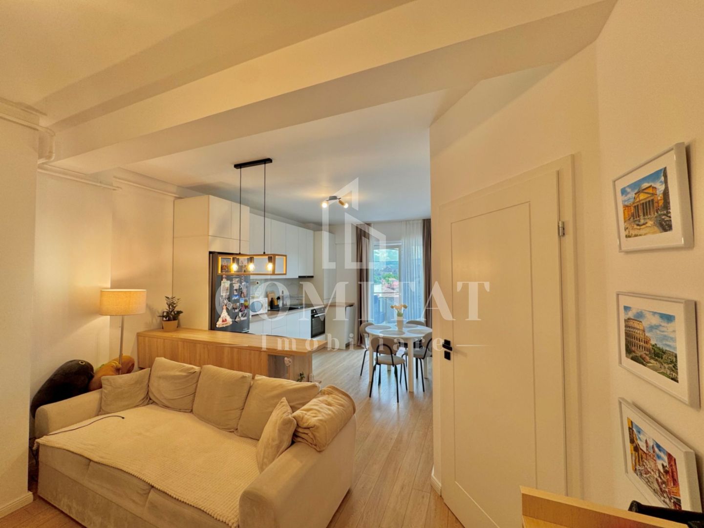 Apartament la cheie cu 2 camere | Imobil nou | Balcon - Poză 3