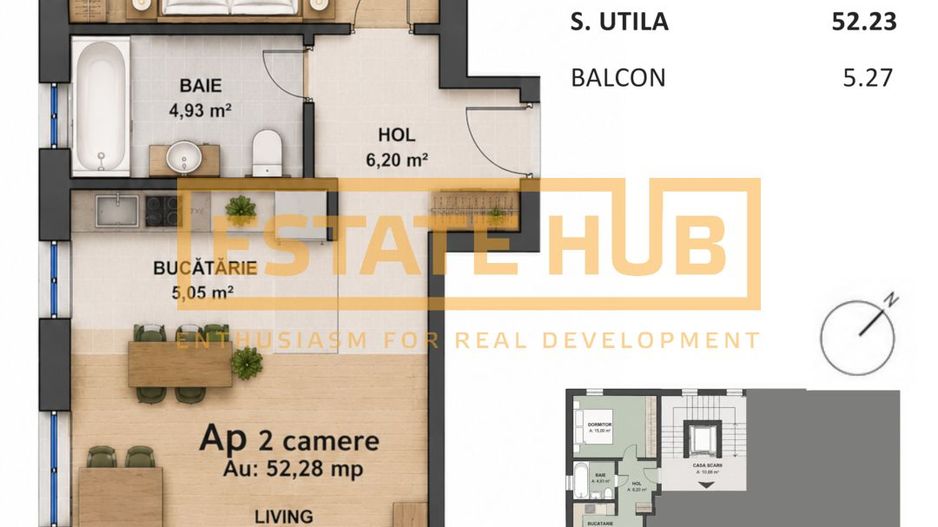 Apartament 2 camere | Dorobanților | Comision 0% - Poză 2