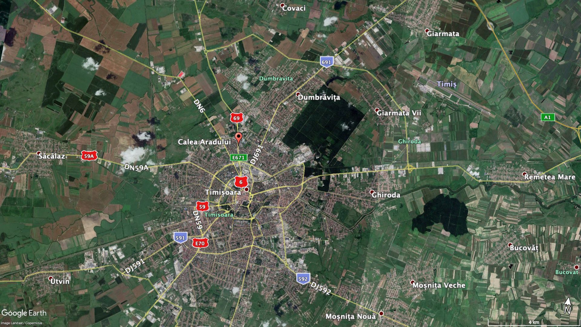 Teren intravilan zona Calea Aradului - Poză 3