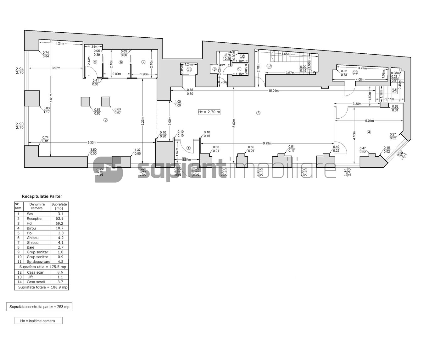 Sapient | Spațiu comercial _ Pasajul Vulturul Negru - Schiță 10