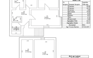 Casa zona centrala deschiderea la strada Alba Iulia benzinaria Mol - Schiță 23