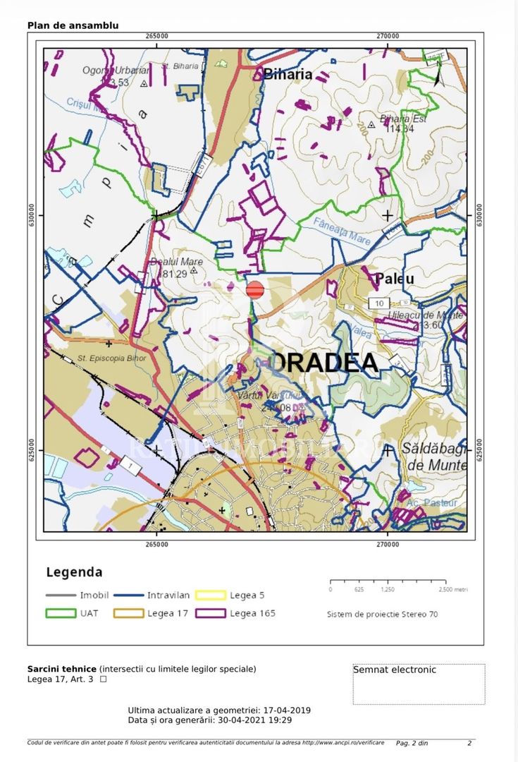 TEREN INTRAVILAN DE VÂNZARE – PALEU | BIHOR - Poză 3