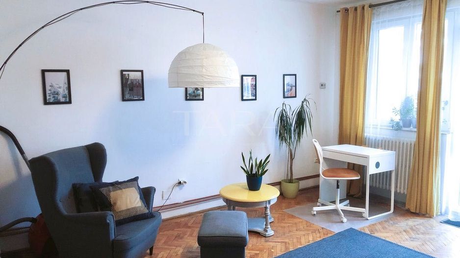 Apartament 1 cameră, nișă de dormit, renovat, Facultatea de Litere. - Poză 1
